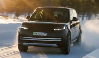 Range Rover Electric - front teaser